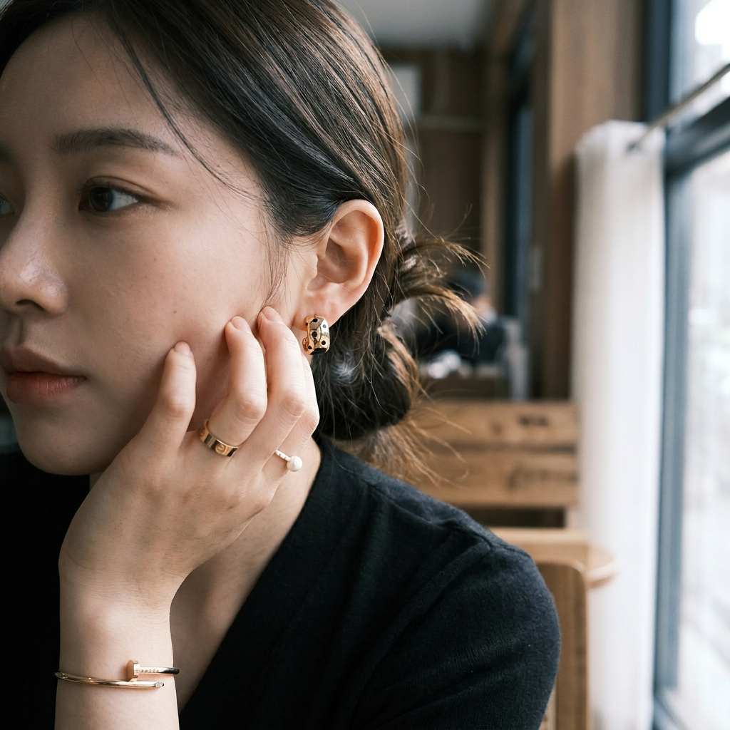 【カルティエ】ピアス 260508-11