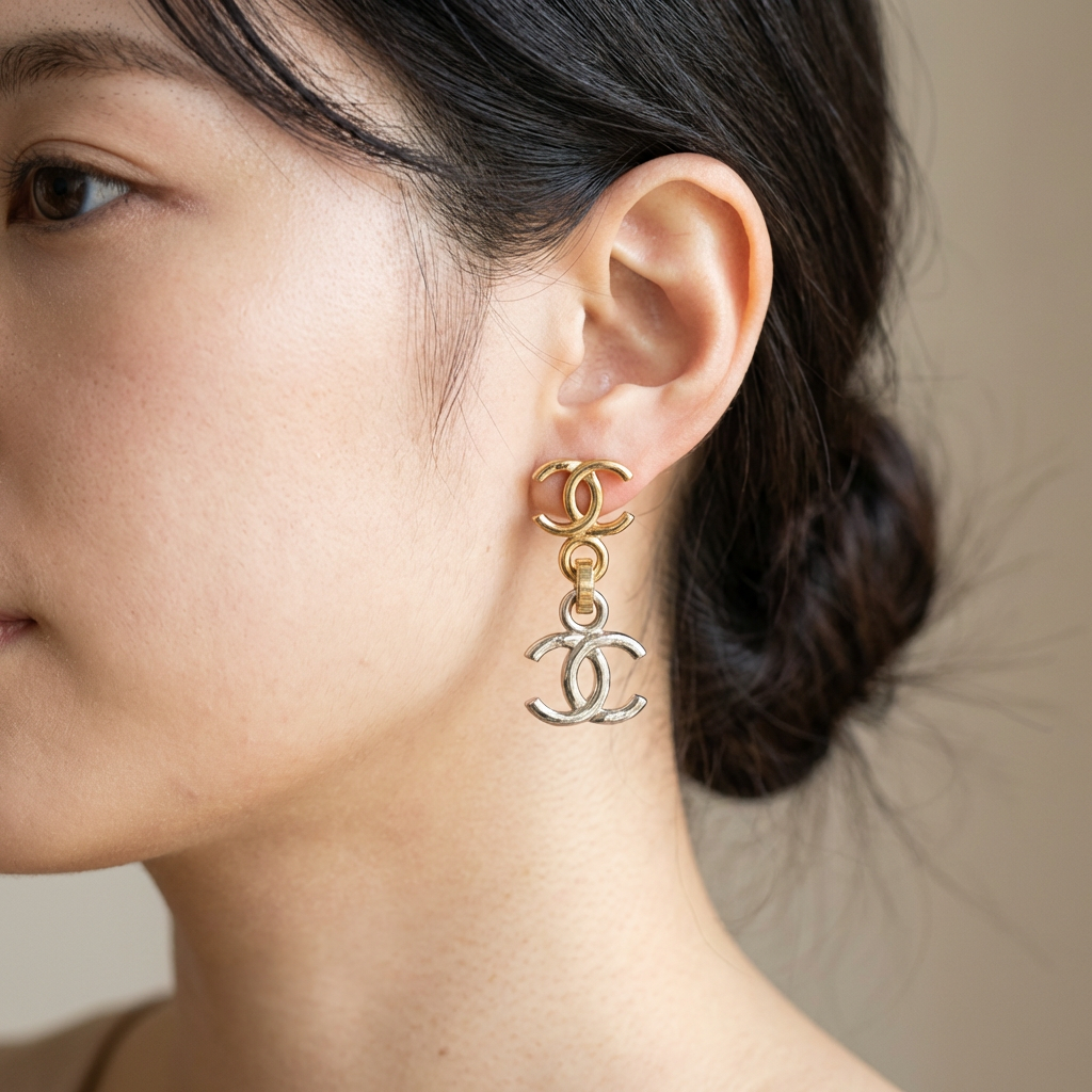 【シャネル】ピアス 0130-3-2