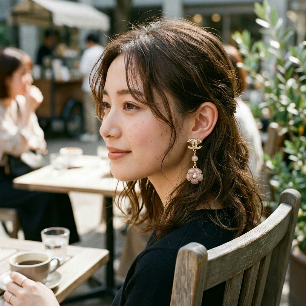 【シャネル】ピアス 26-0313-15