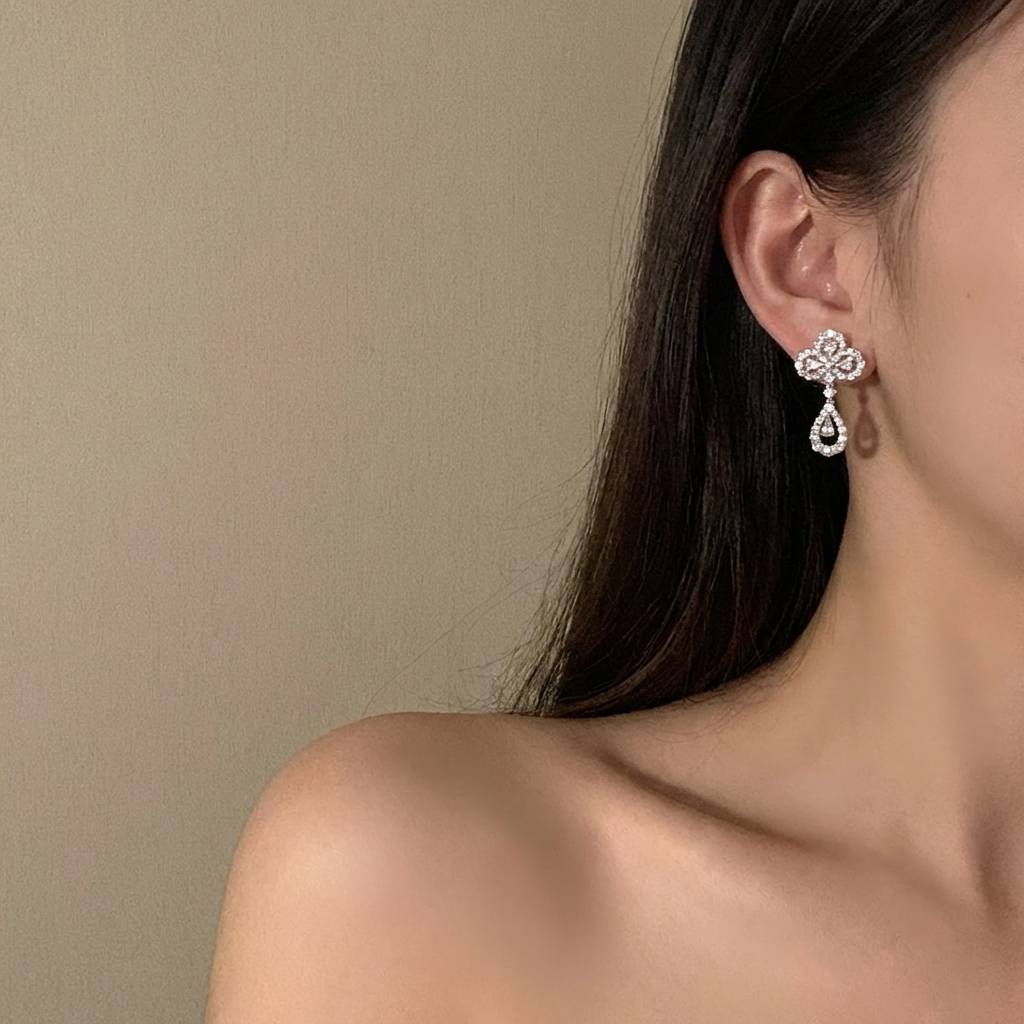 【ハリー・ウィンストン】ピアス   260319-2