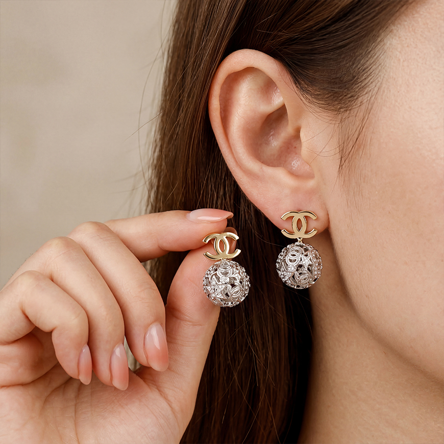 【シャネル】ピアス 26-0313-13