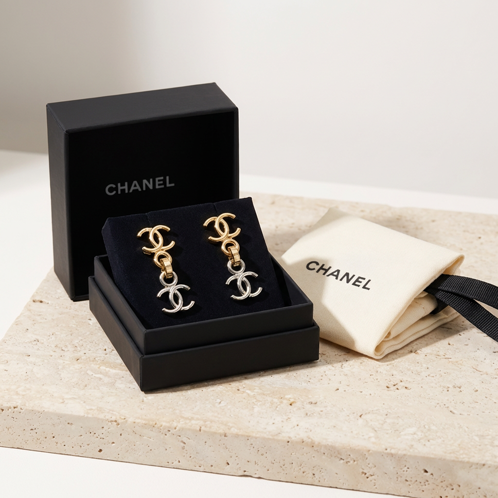 【シャネル】ピアス 0130-3-2