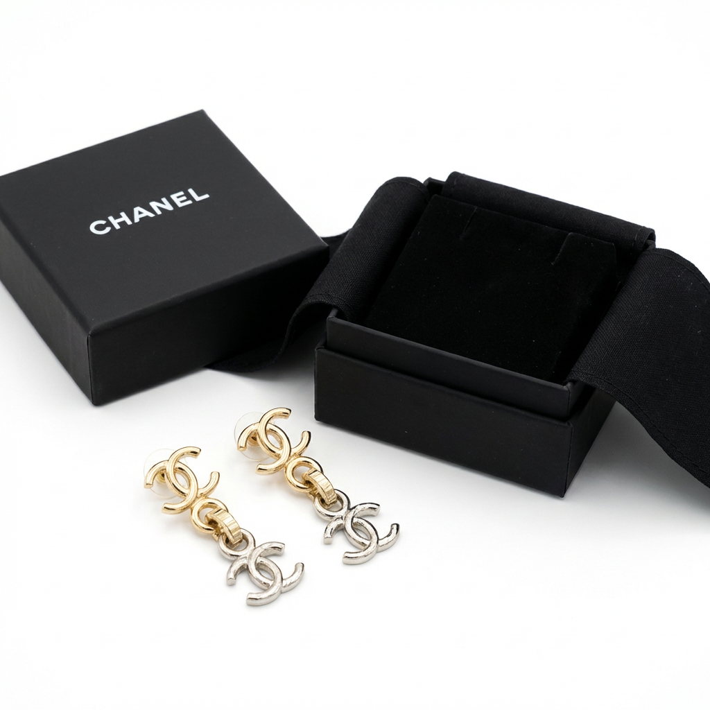 【シャネル】ピアス 0130-3-2