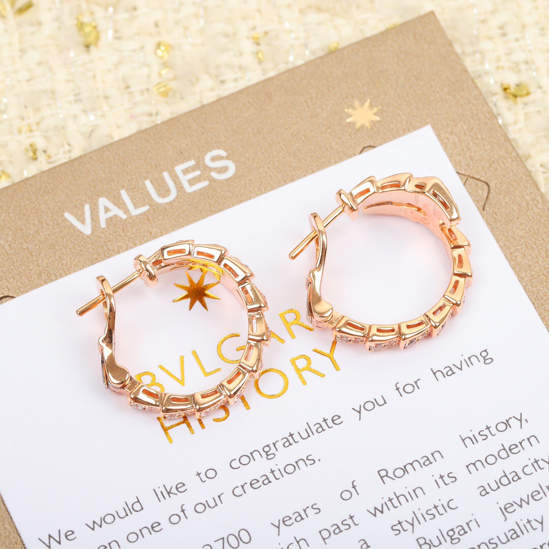 【ブルガリ】ピアス  1018-2-3