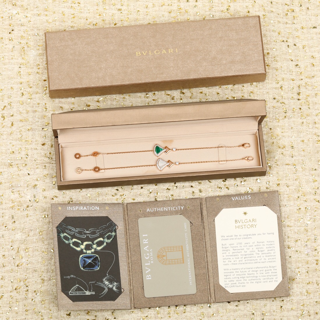 【ブルガリ】ブレスレット 1018-3-1