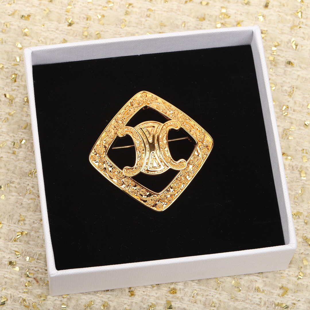 【セリーヌ】ブローチ・コサージュ 1021-3-6