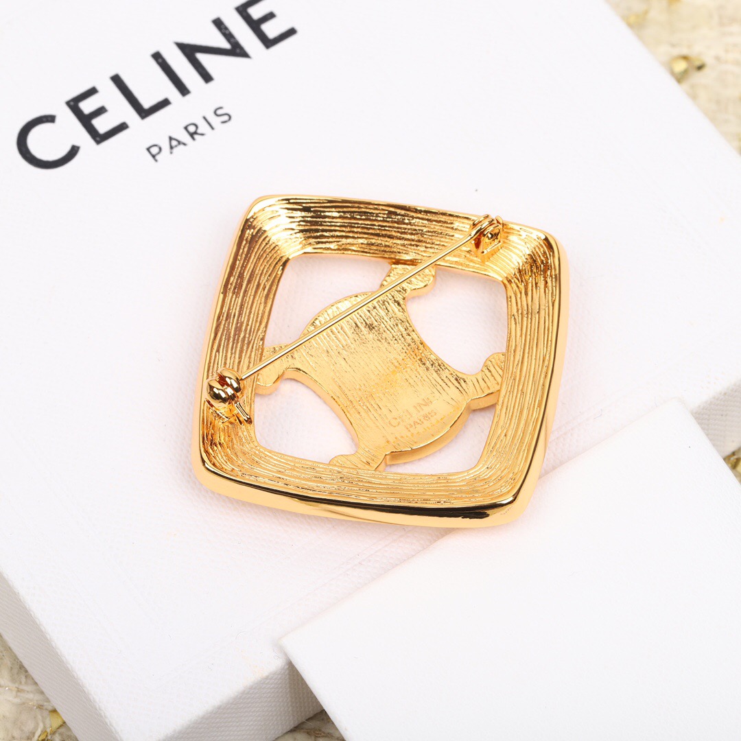 【セリーヌ】ブローチ・コサージュ 1021-3-6