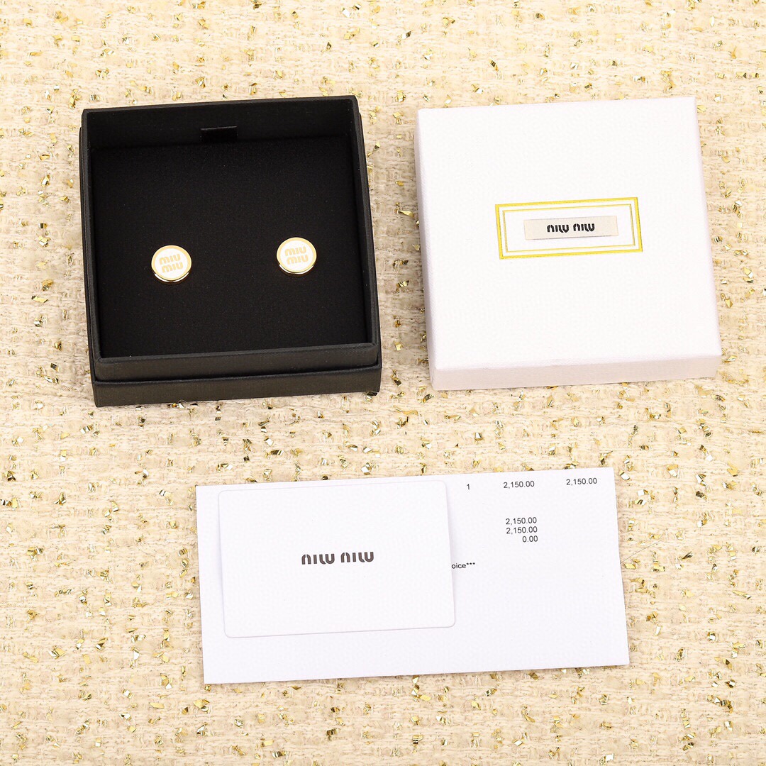 【ミュウミュウ】ピアス 1122-1-3