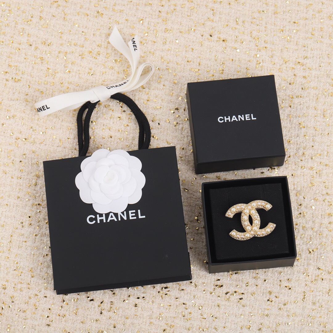 【シャネル】ブローチ・コサージュ1208-2-1