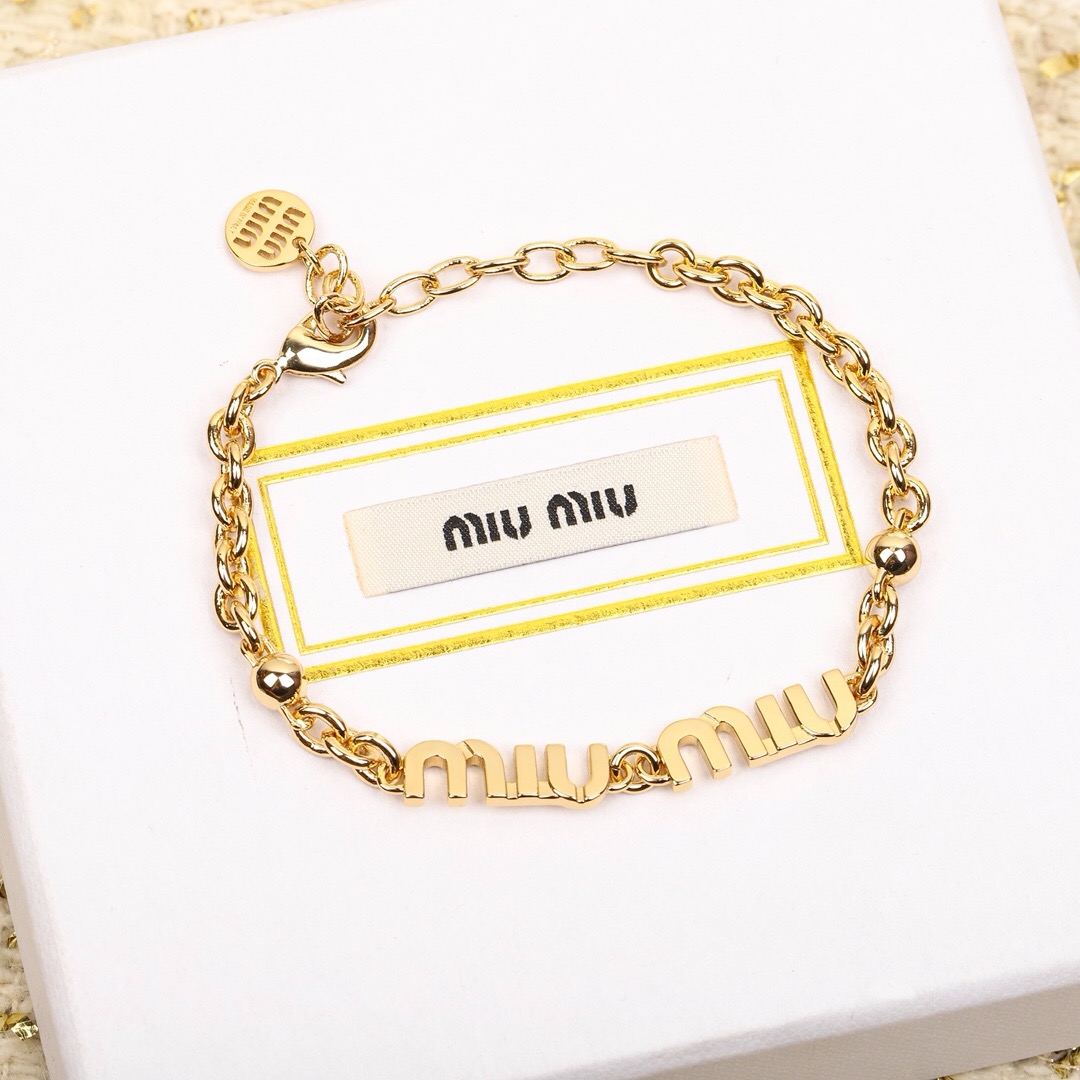 【ミュウミュウ】ブレスレット 0313-2-1