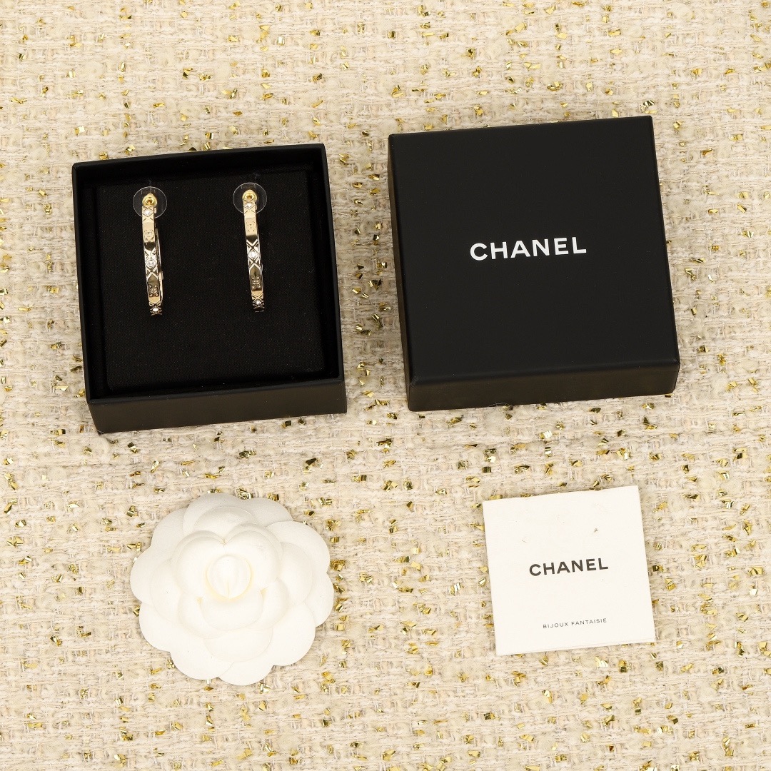 【シャネル】ピアス 26-0313-1