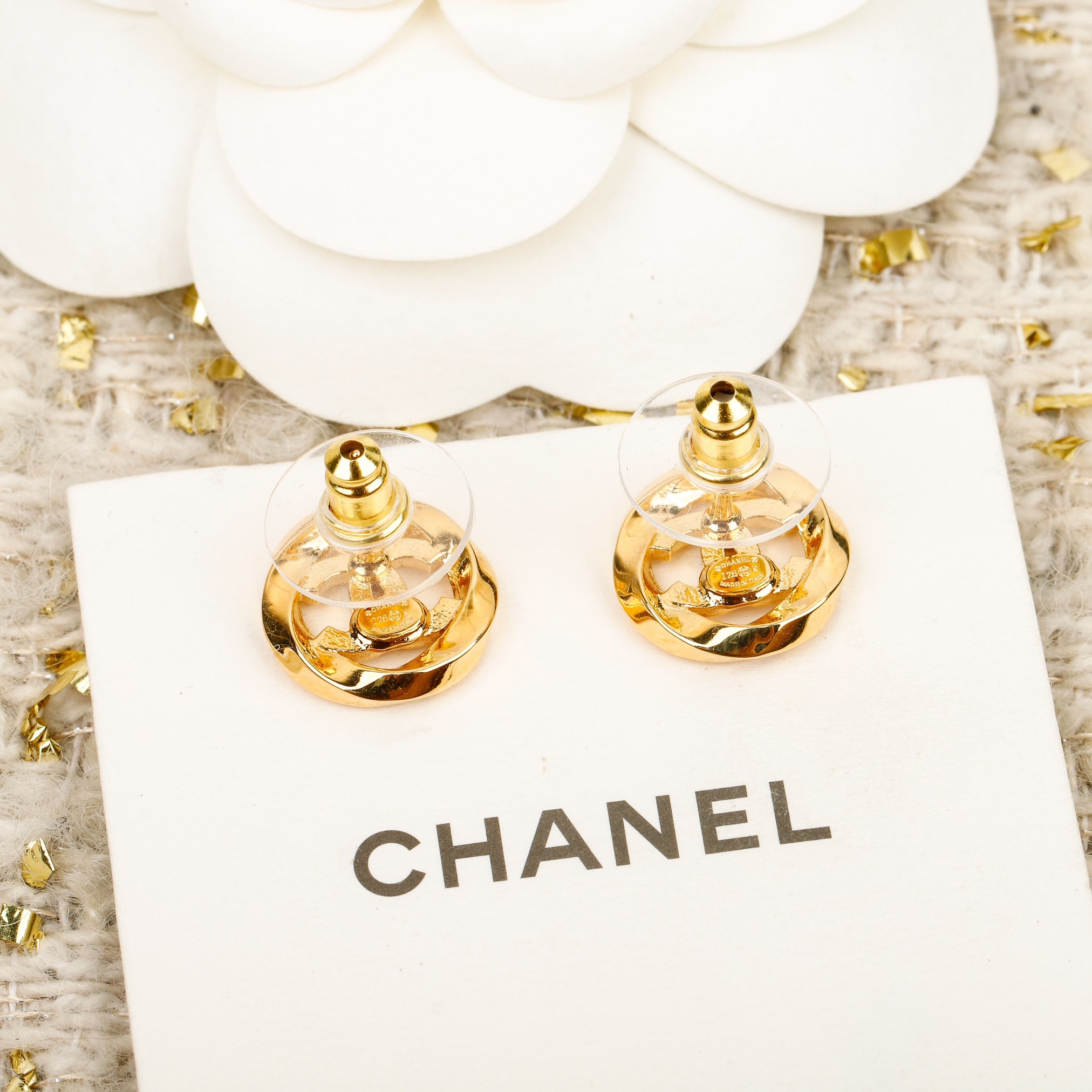 【シャネル】ピアス 26-0313-12