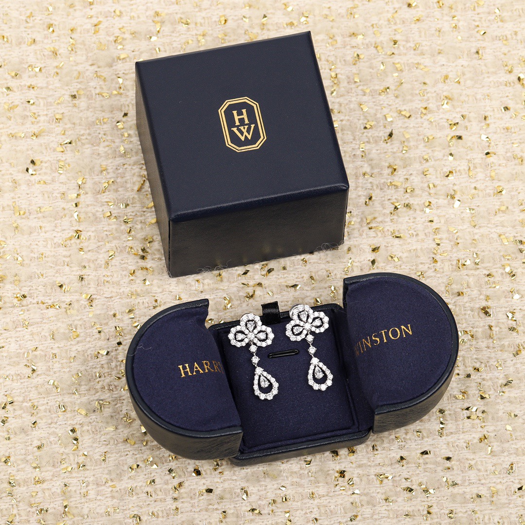 【ハリー・ウィンストン】ピアス   260319-2