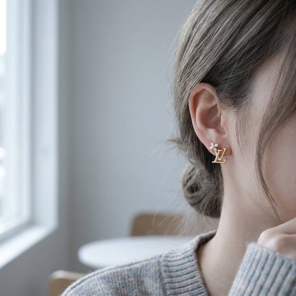 【ルイヴィトン】ピアス260318-1