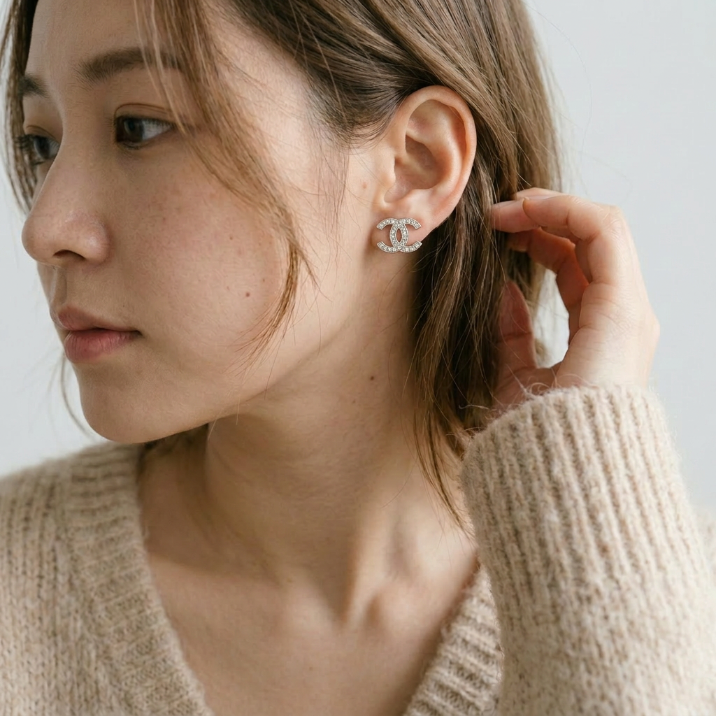 【シャネル】ピアス 26-0310-3