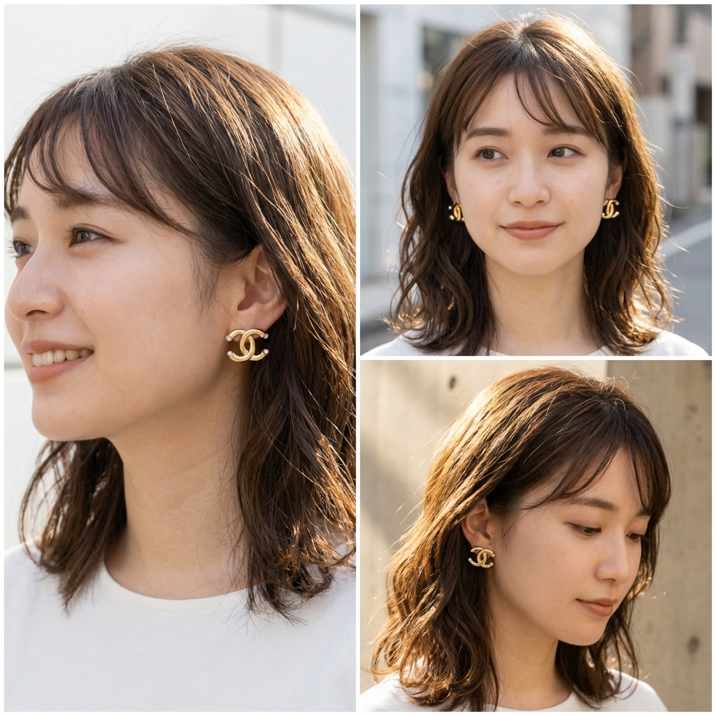 【シャネル】ピアス 260213-5