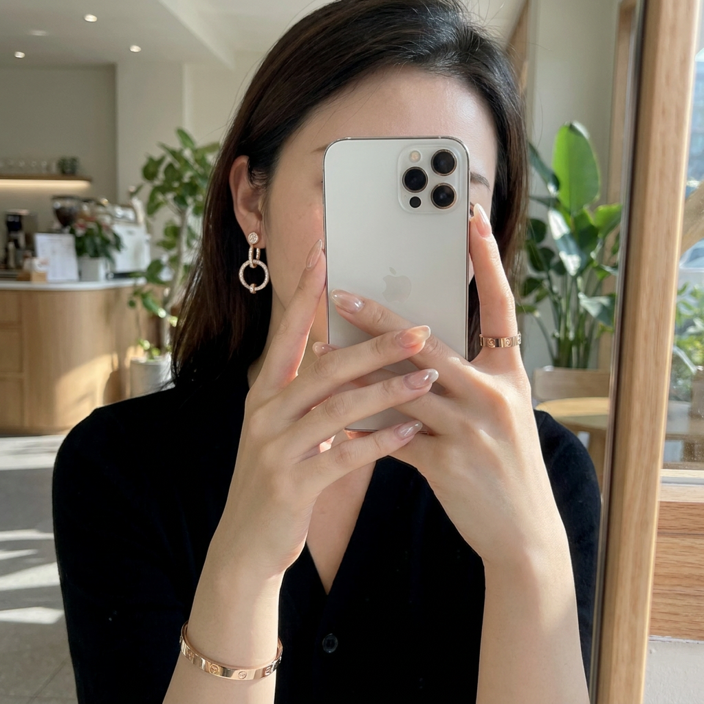 【カルティエ】ピアス  260508-12