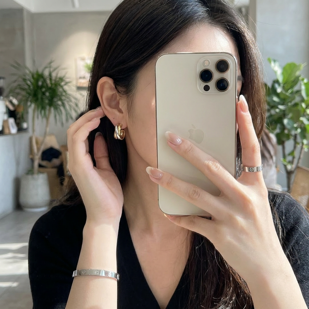 【カルティエ】ピアス 260508-5