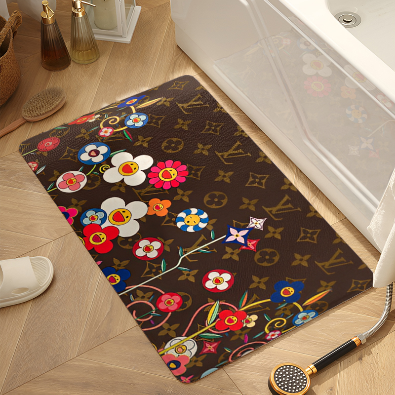 【ルイヴィトン】 トイレマット·浴室マット 吸水速乾 0219-5-1