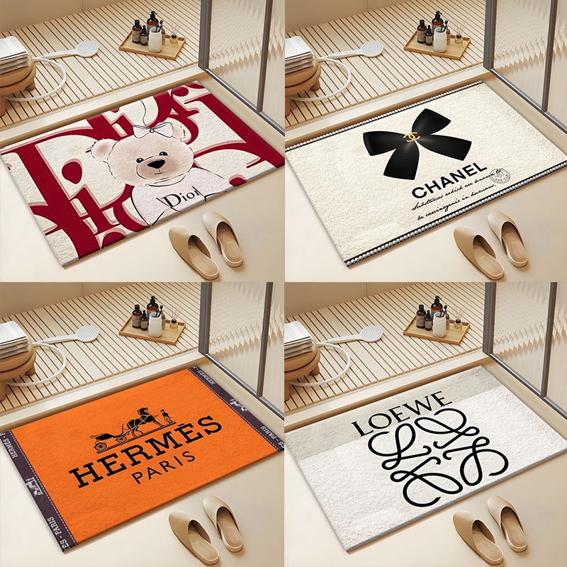 【セリーヌ】 トイレマット·浴室マット吸水速乾 0831-8-89-1