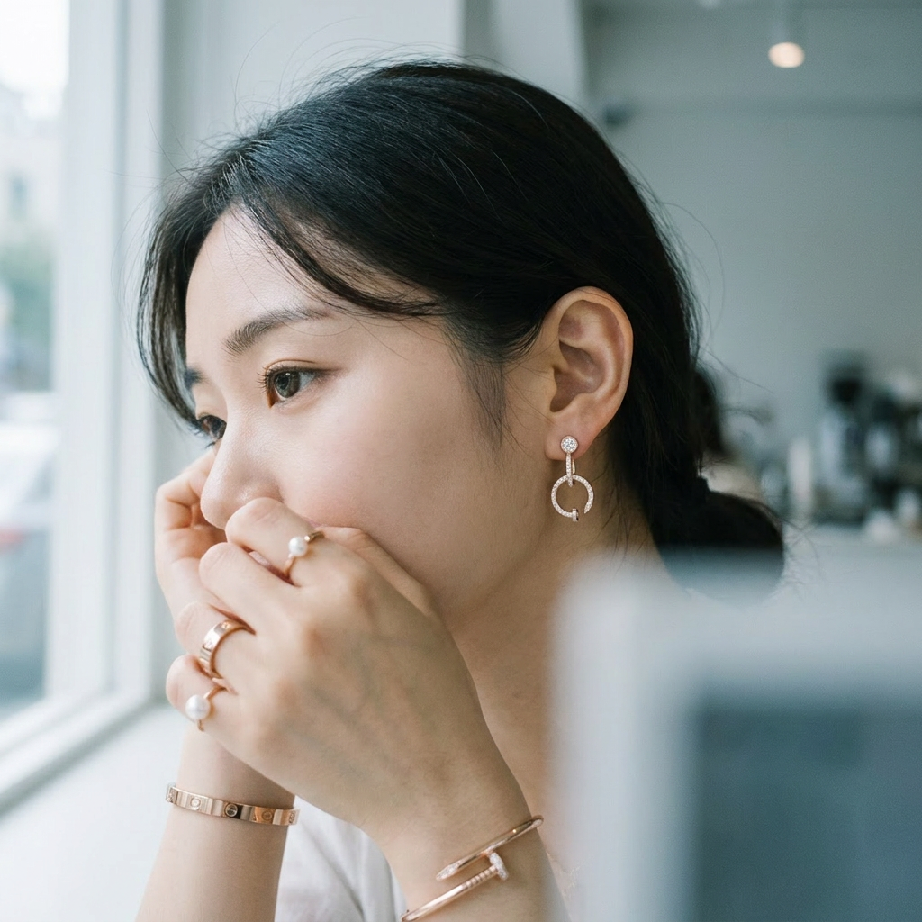 【カルティエ】ピアス  260508-12