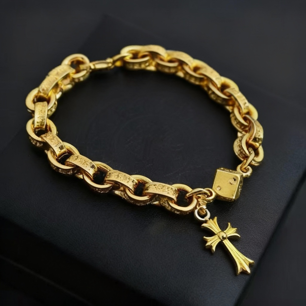 【クロムハーツ】ブレスレット26113-4