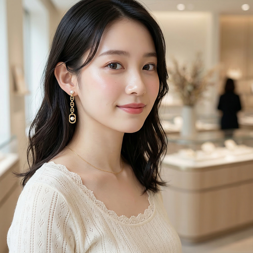 【ディオール】ピアス 26-0312-2