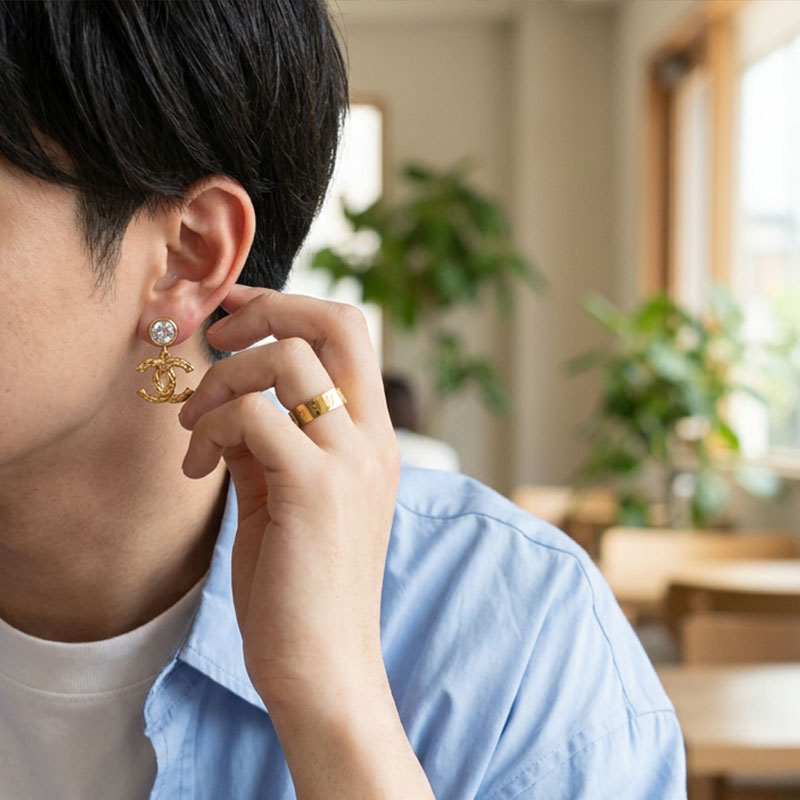 【シャネル】ピアス 260422-9