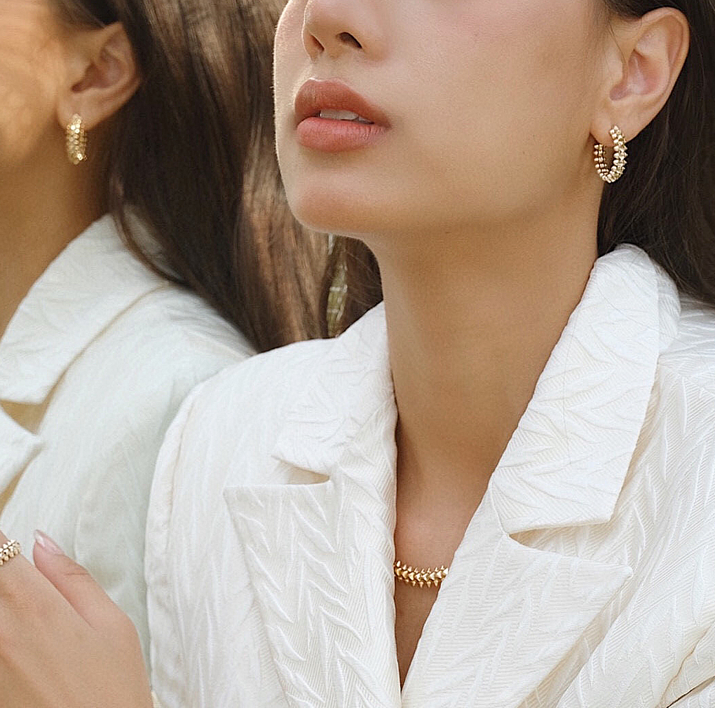 【カルティエ】ピアス  0821-1-14