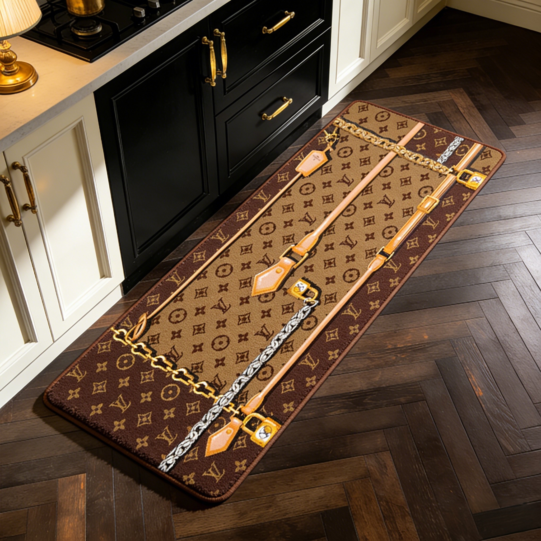 【ルイヴィトン】 キッチンマット1012-5-2