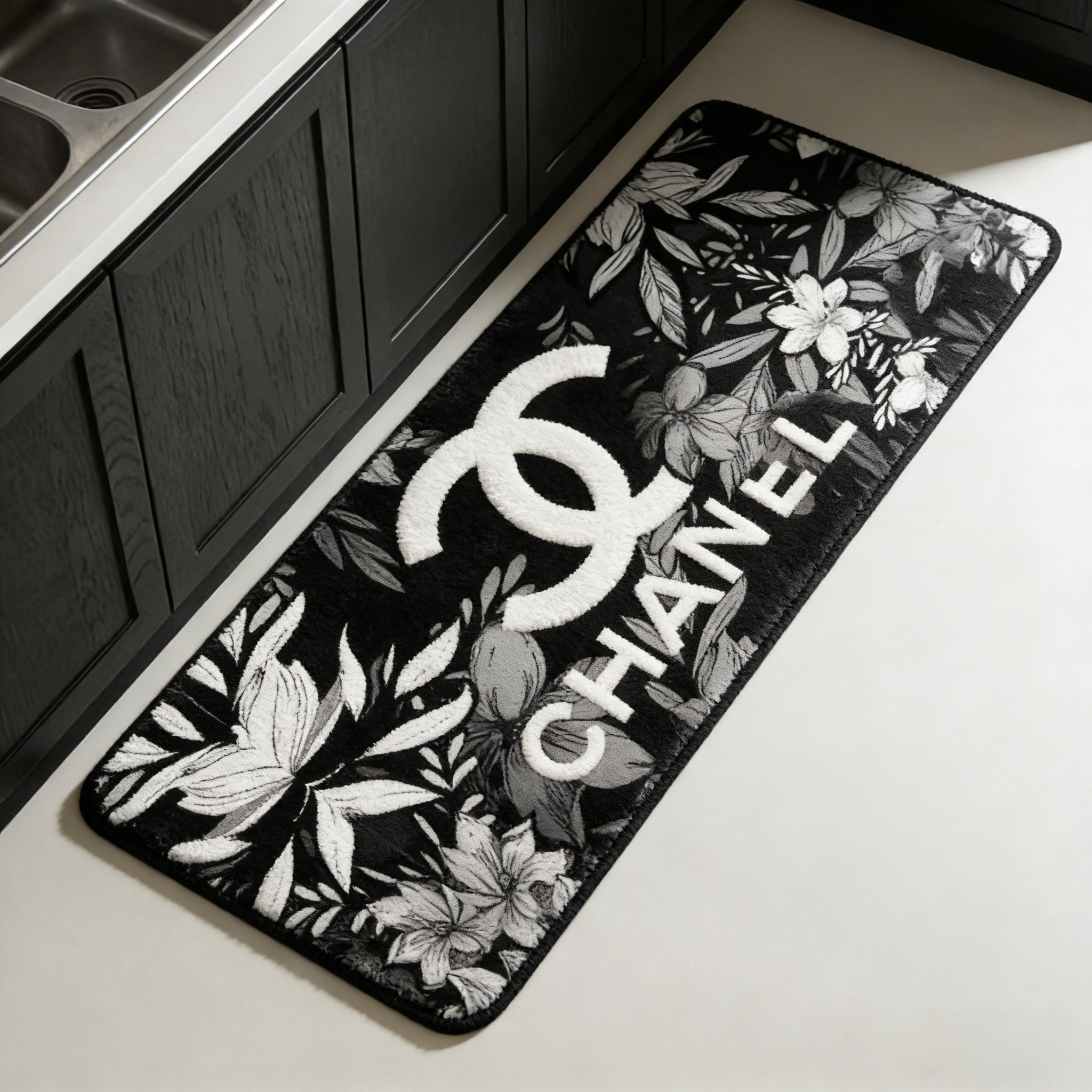 【シャネル】 キッチンマット 0922-2-12-1