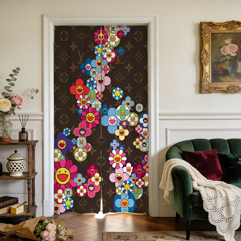 【ルイヴィトン】のれん間仕切り 冷気 遮断 保温見 0219-4-3