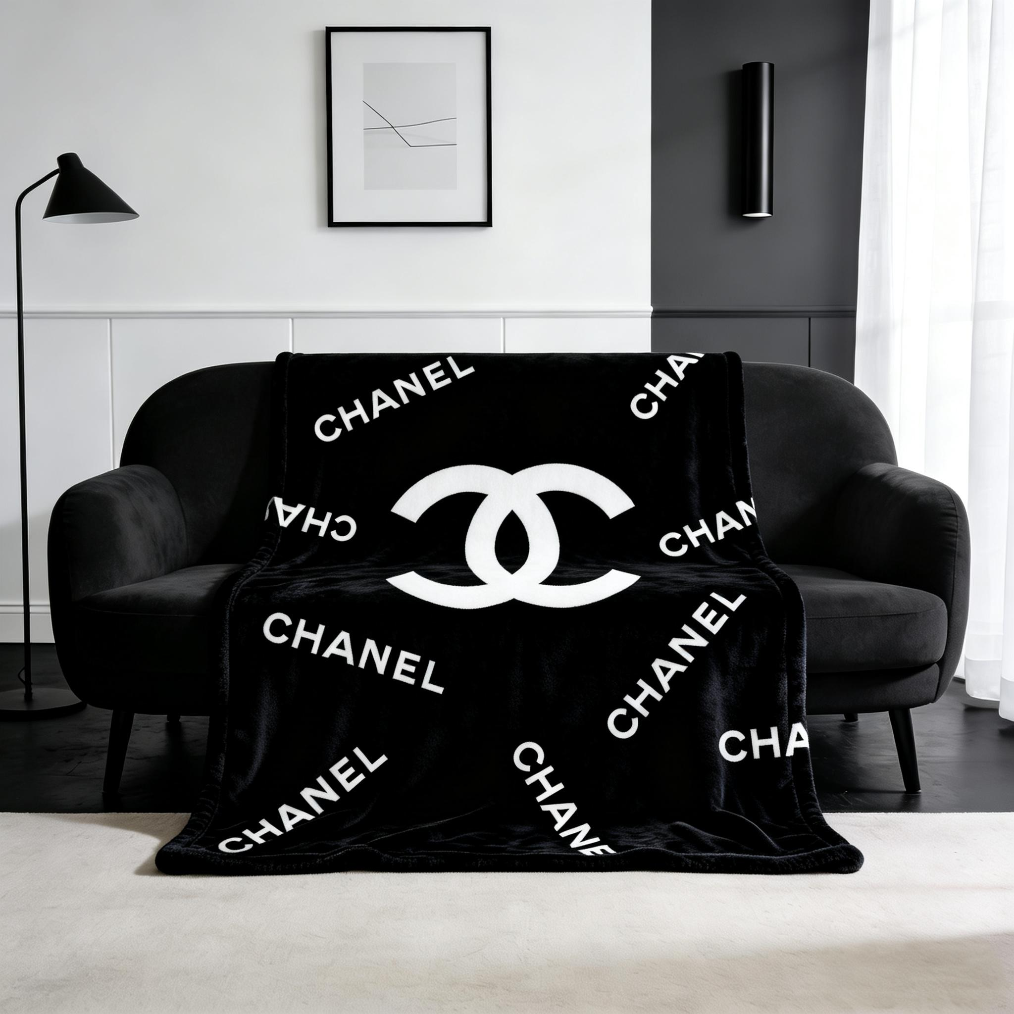 【シャネル】 ブランケット毛布 0930-6-5