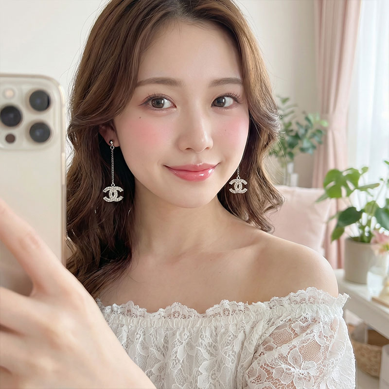 【シャネル】ピアス 1211-3-1