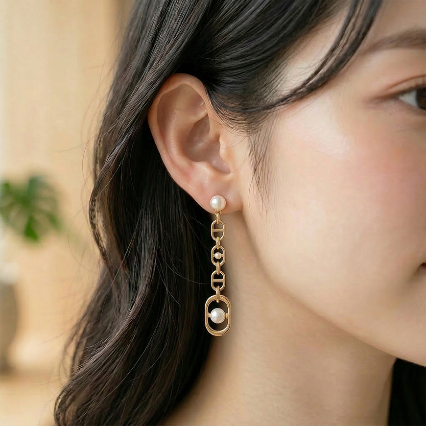 【ディオール】ピアス 26-0312-2