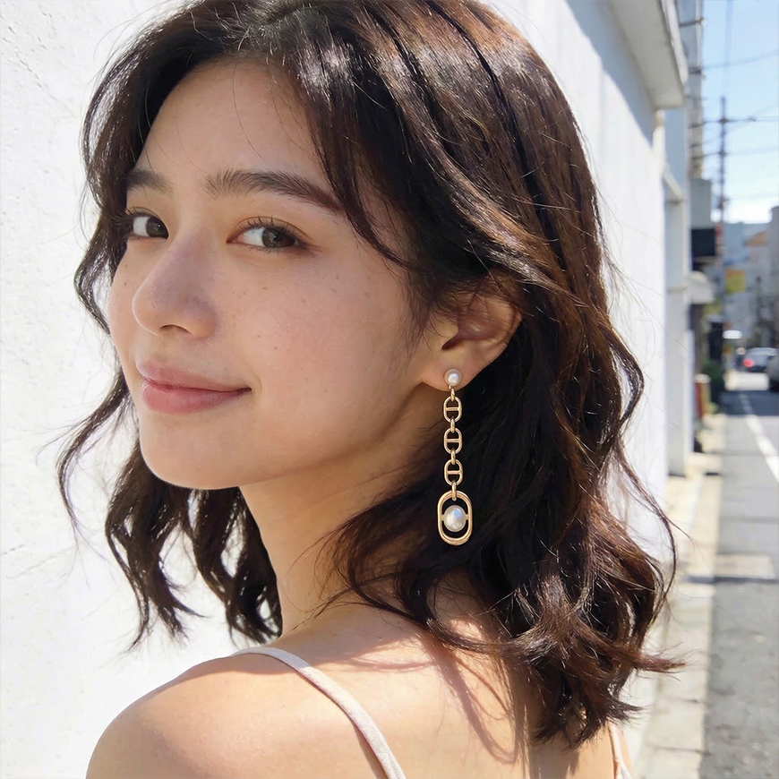 【ディオール】ピアス 26-0312-2