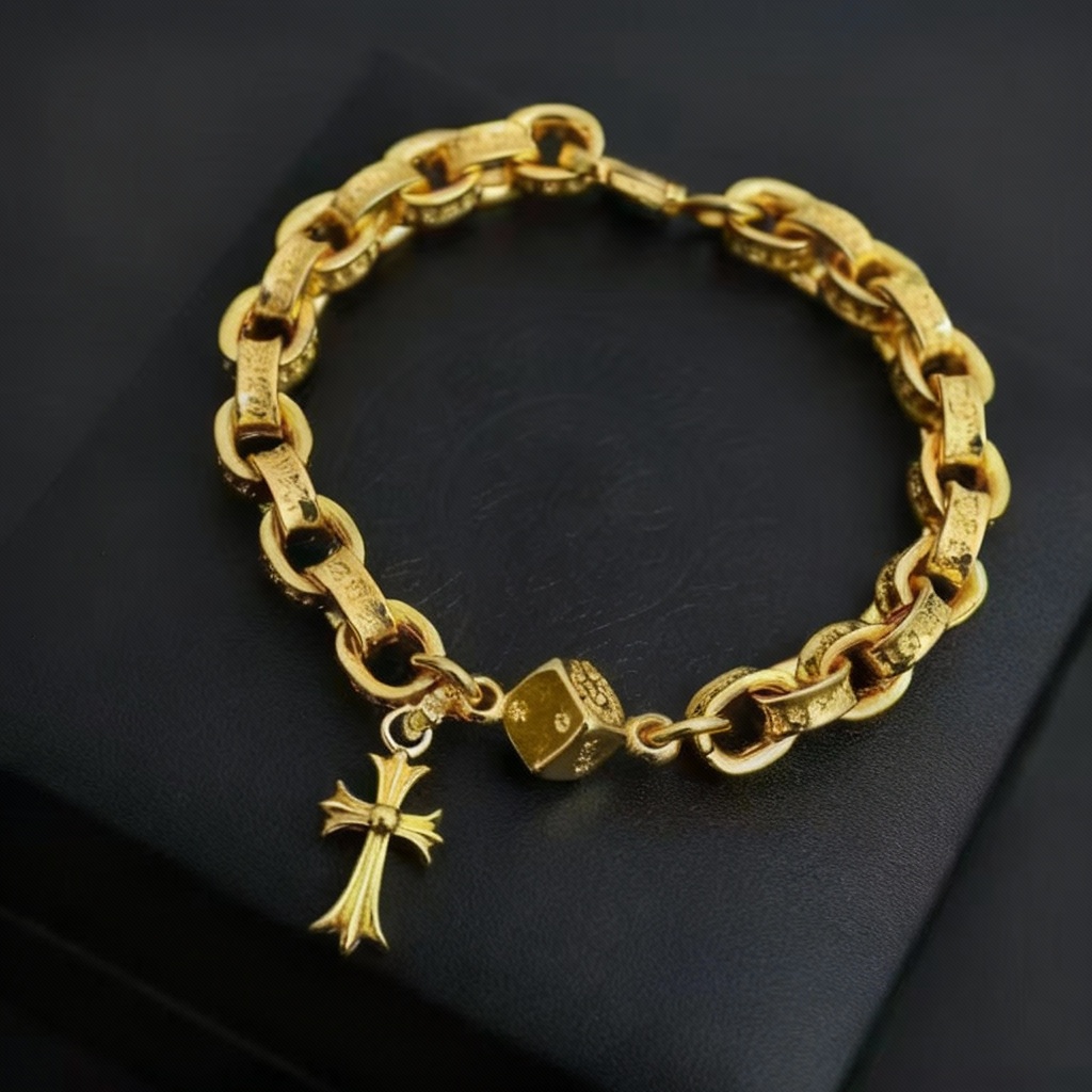 【クロムハーツ】ブレスレット26113-4