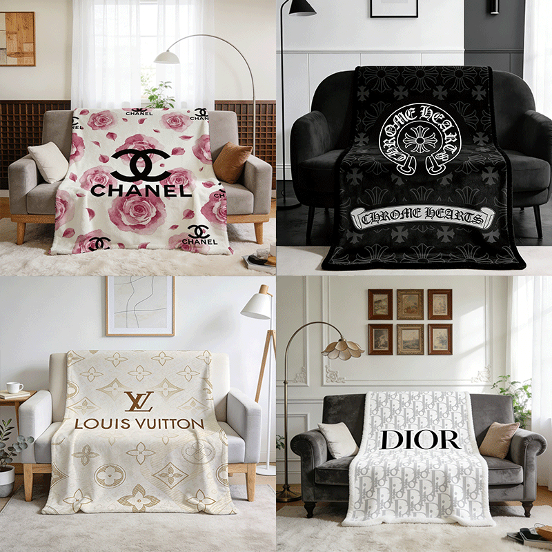 【ルイヴィトン】 ブランケット毛布 1122-5-10-1