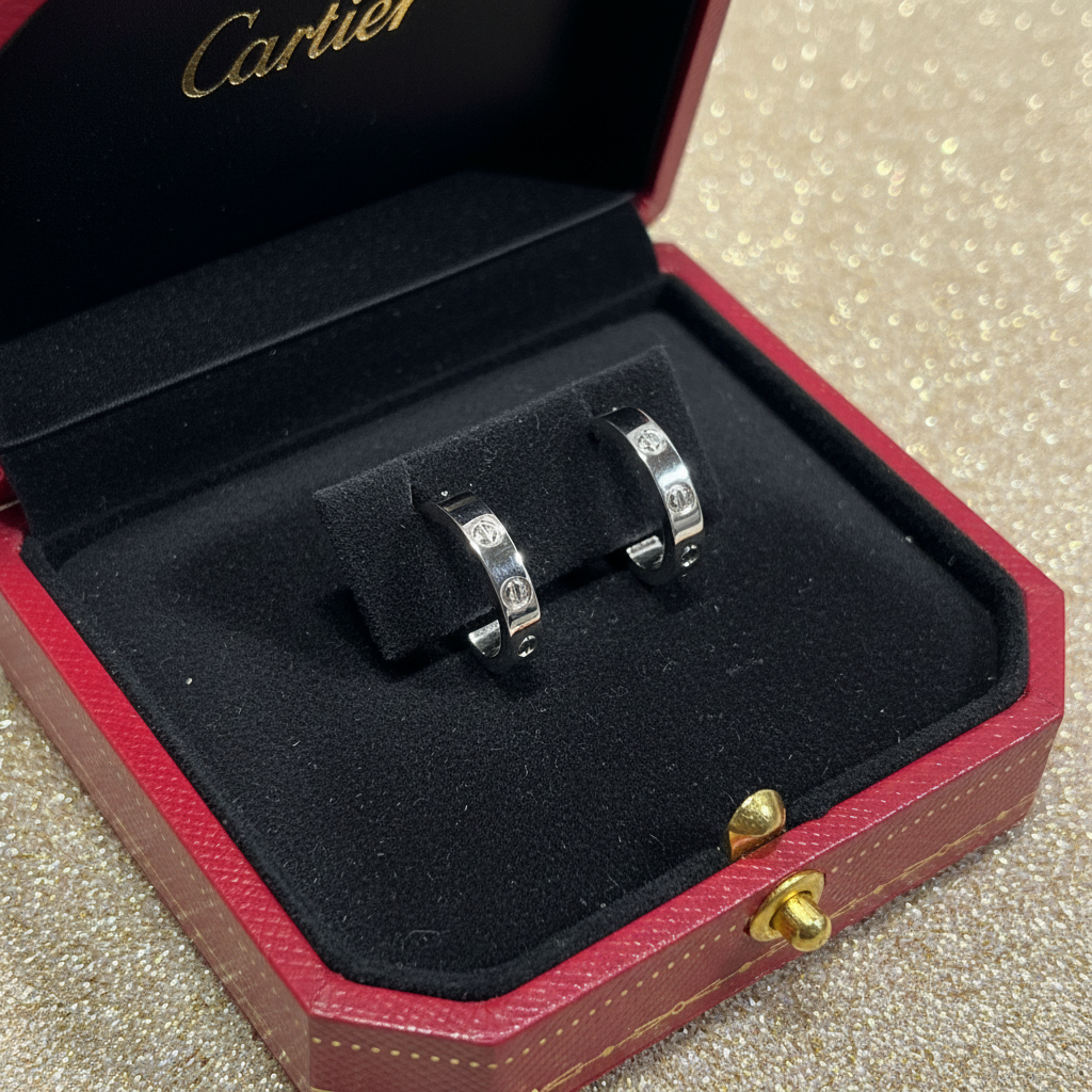 【カルティエ】ピアス  730-2
