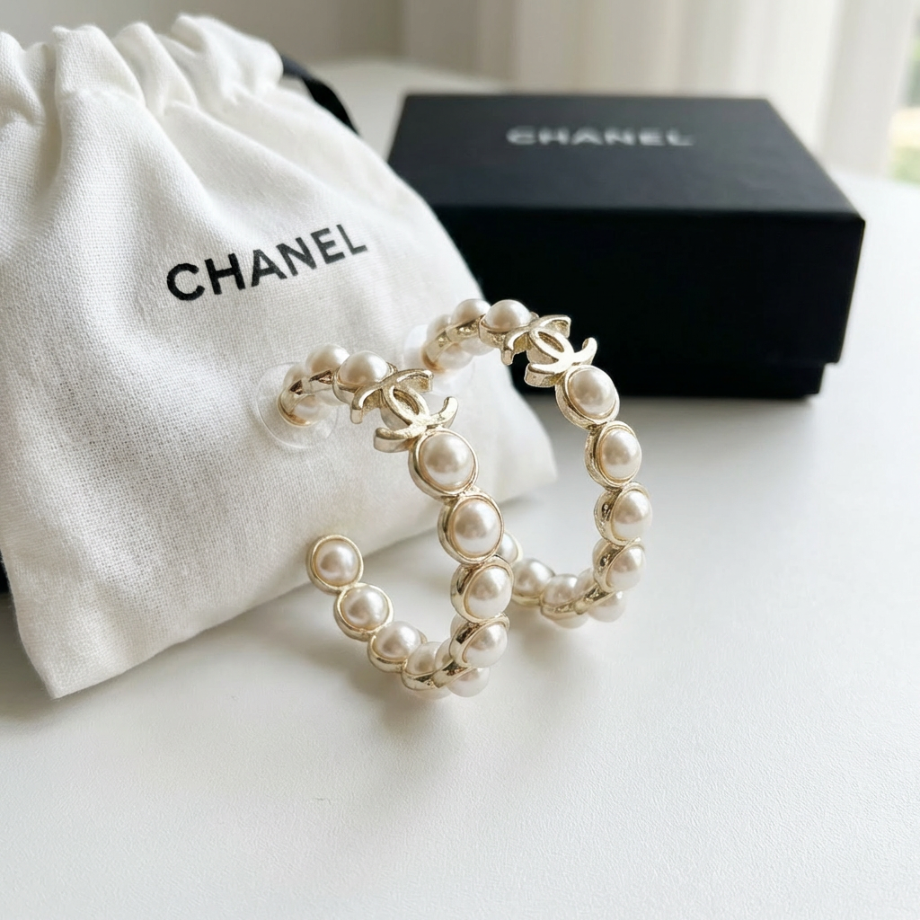 【シャネル】ピアス 260213-4