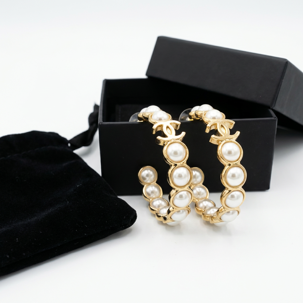 【シャネル】ピアス 260213-4