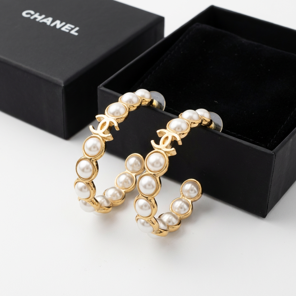 【シャネル】ピアス 260213-4