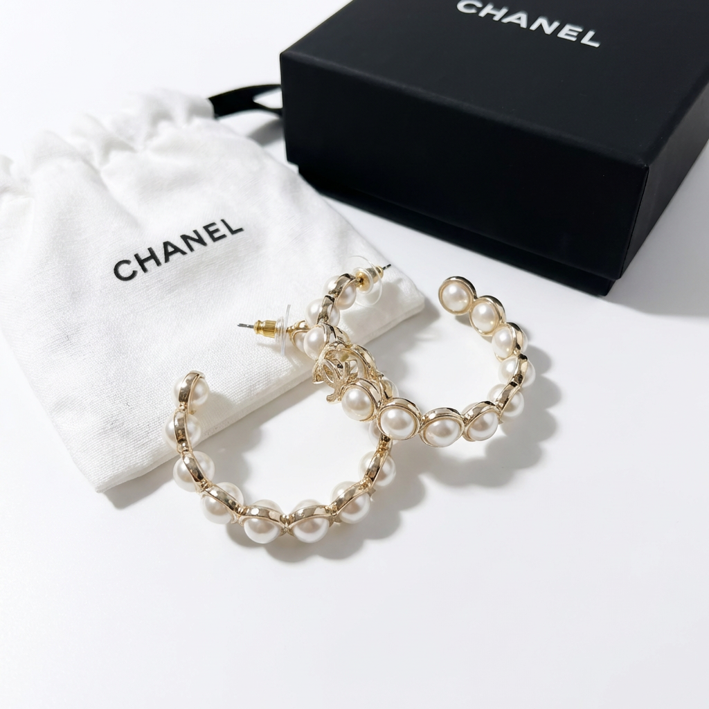 【シャネル】ピアス 260213-4