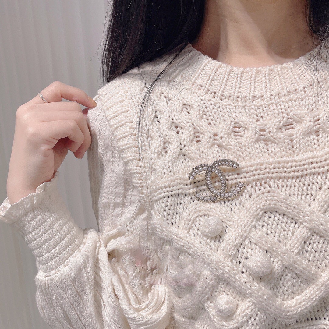 【シャネル】ブローチ・コサージュ0830-1-13