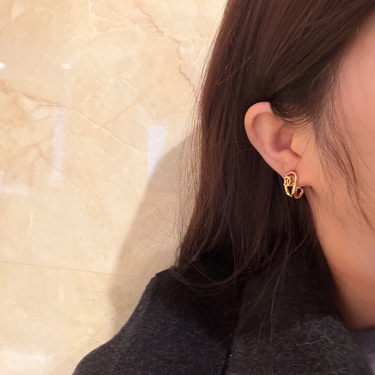 【シャネル】ピアス 26-0313-15