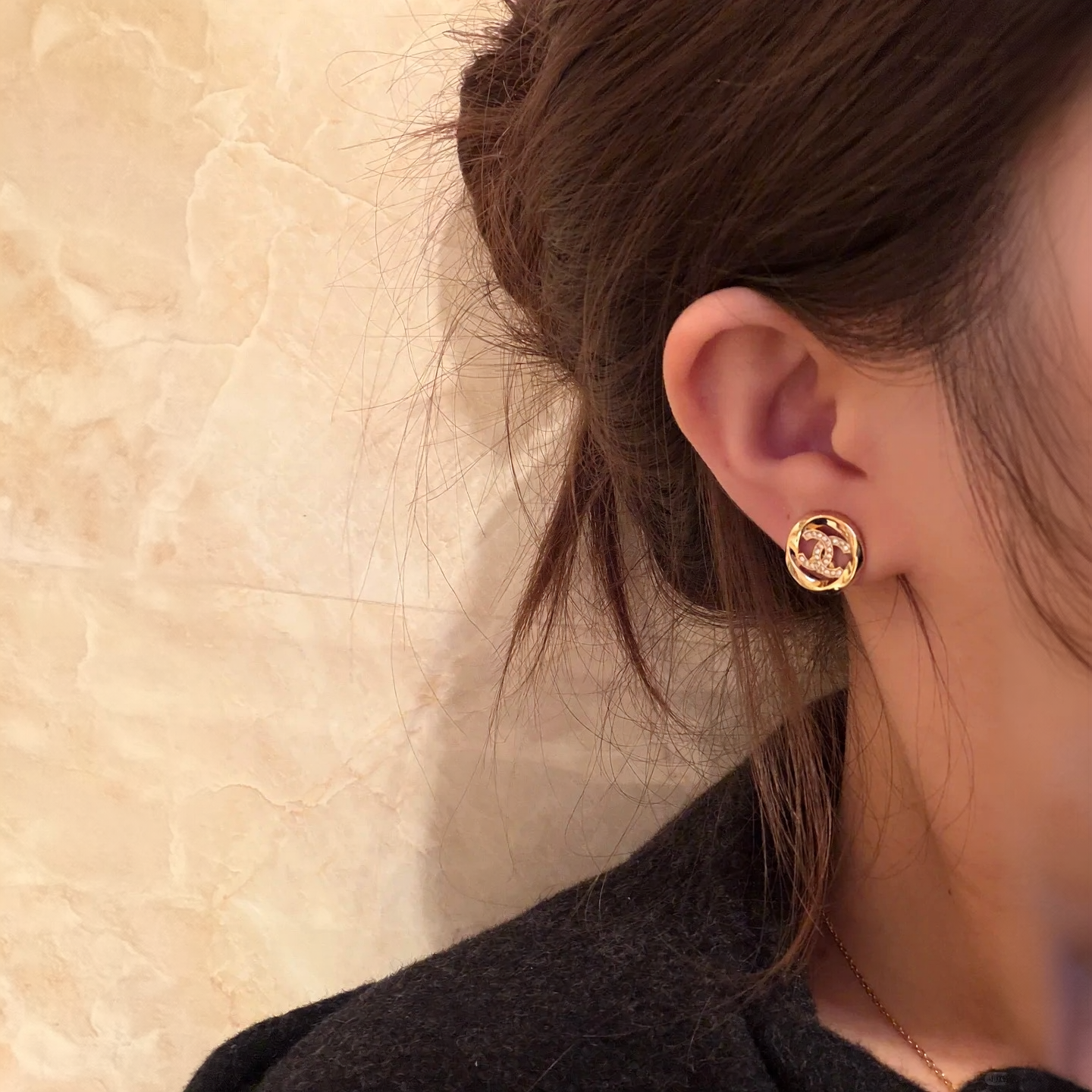 【シャネル】ピアス 26-0313-12