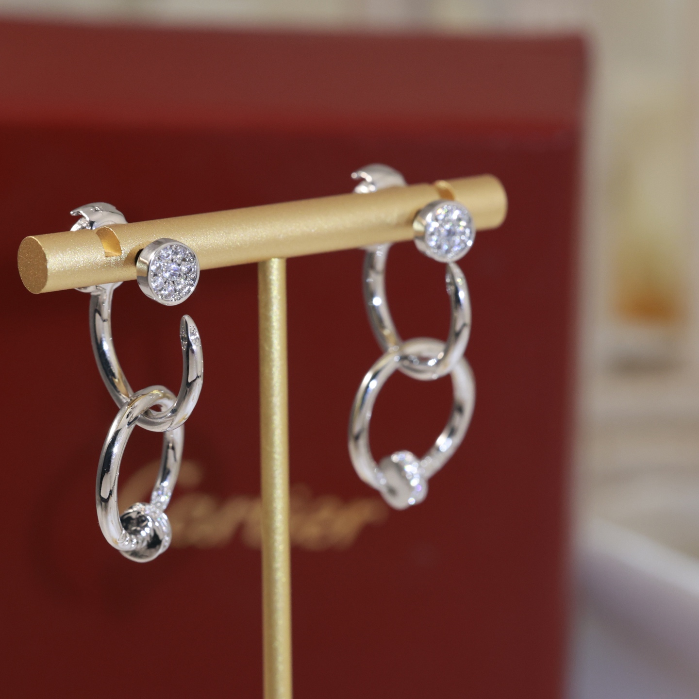 【カルティエ】ピアス  0426-1-1