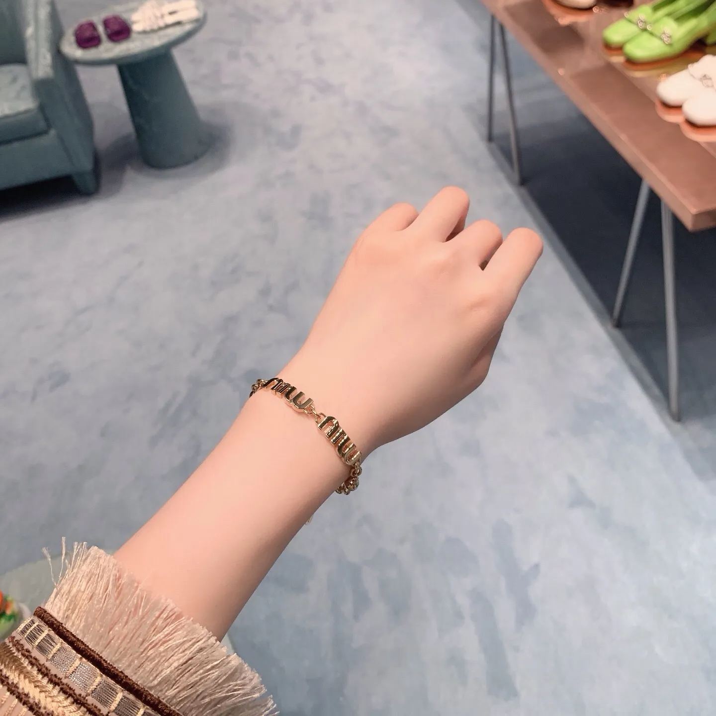 【ミュウミュウ】ブレスレット 0313-2-1