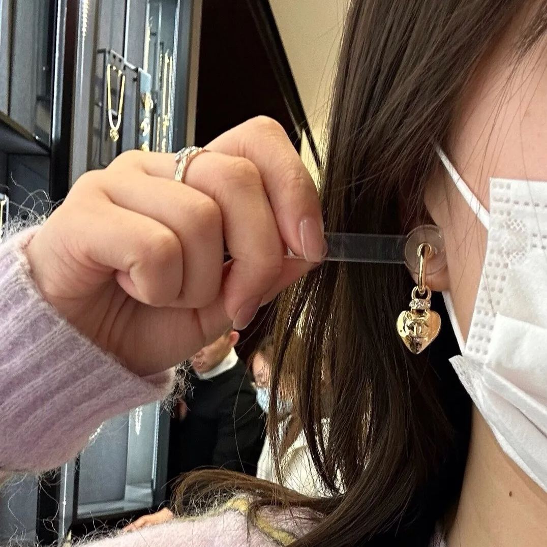 【シャネル】ピアス0408-1-1