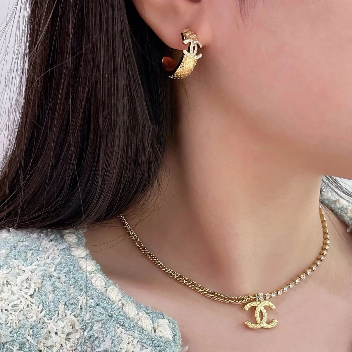 【シャネル】ピアス0418-1-9